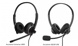 Accutone представляет вам свои новинки: гарнитуры Accutone UB230 и Accutone Converse UB95